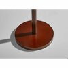 Homeroots Walnut Wood Floor Lamp with Slim Cylindrical Shade 372562
